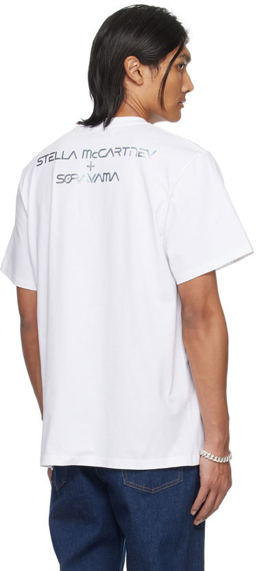 Tričko Stella McCartney Vitruvian Woman Graphic T-Shirt Biela | 6J01583SPY84, 2
