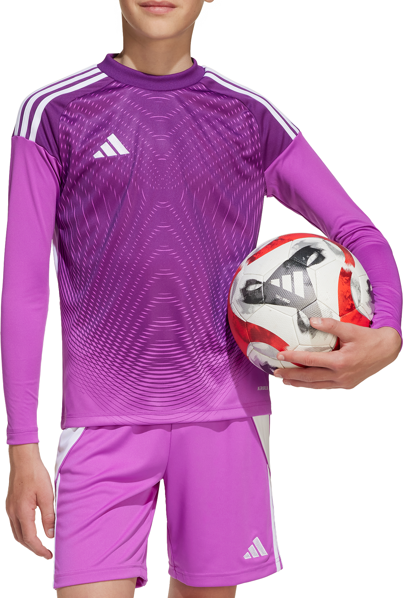 Dres adidas Originals Adidas T25 C GK Long Sleeve Jersey Fialová | jj1934, 0