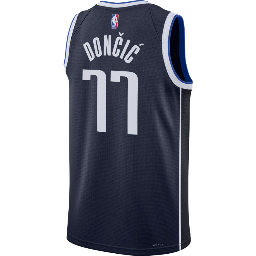 Crop Top Jordan NBA Dri-FIT Dallas Mavericks Statement Edition 2022 Statement Jersey Navy | DO9523-420, 1