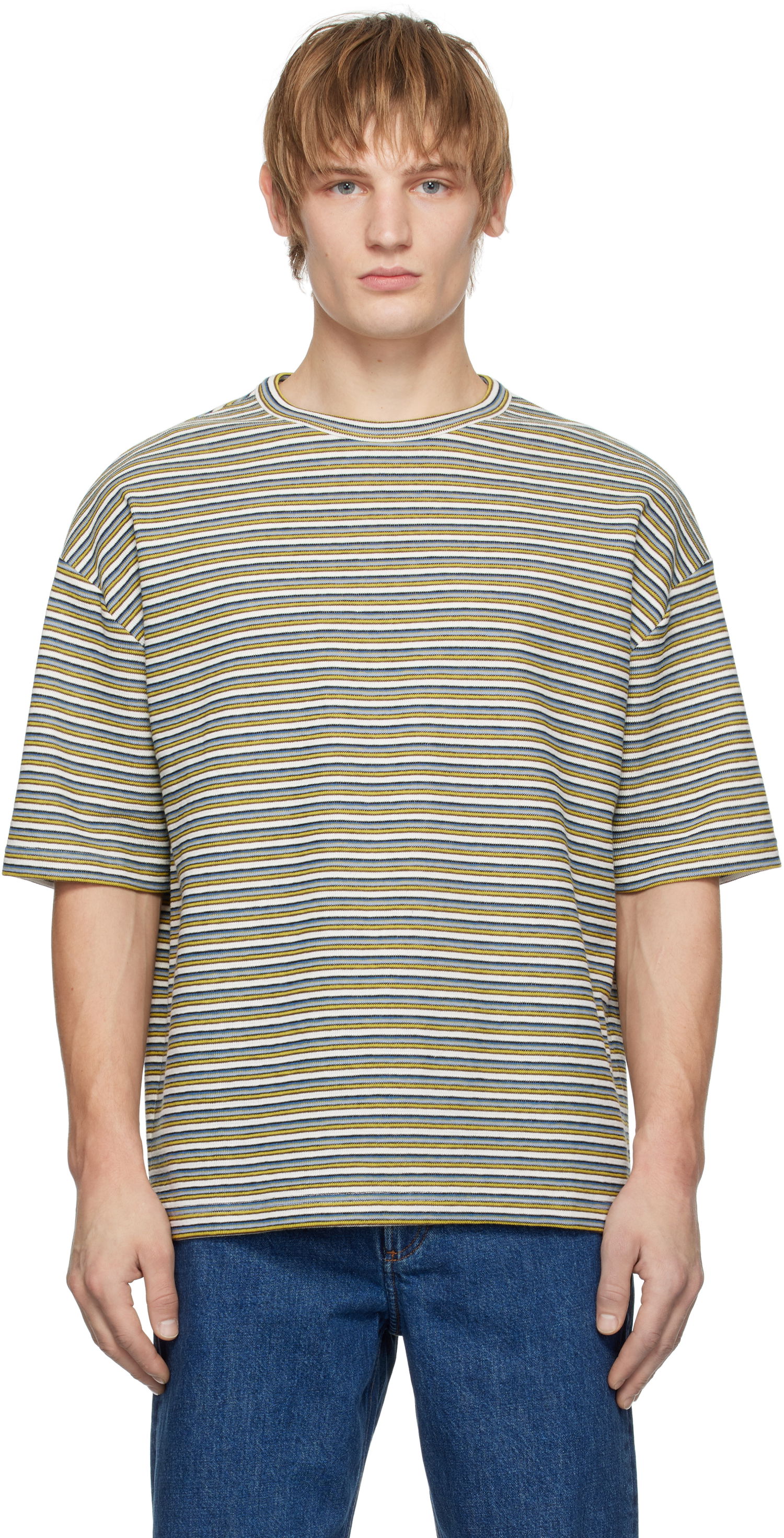 Tričko A.P.C. A.P.C. Bahia Striped T-Shirt Rôznofarebný | COHFQ-H26231, 0