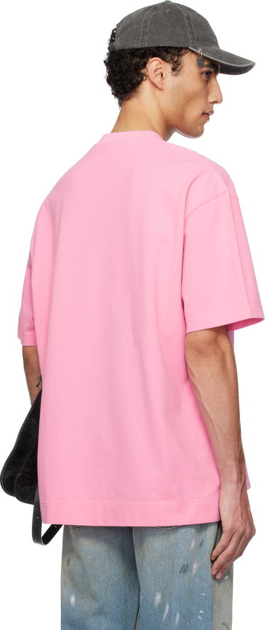Tričko Acne Studios Acne Studios Logo T-Shirt Ružová | CL0327-, 2