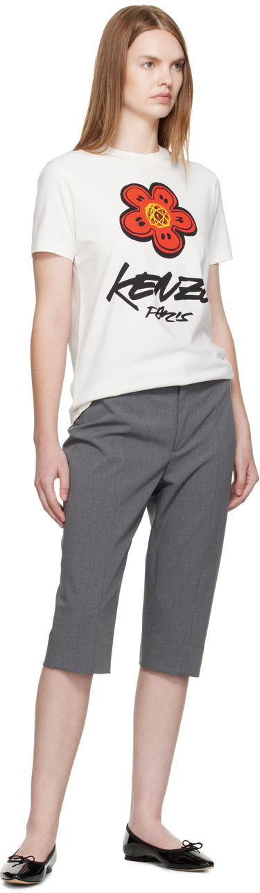 Tričko KENZO Kenzo Paris Futura 2000 Edition Loose T-Shirt Biela | FF62TS3564SG, 3