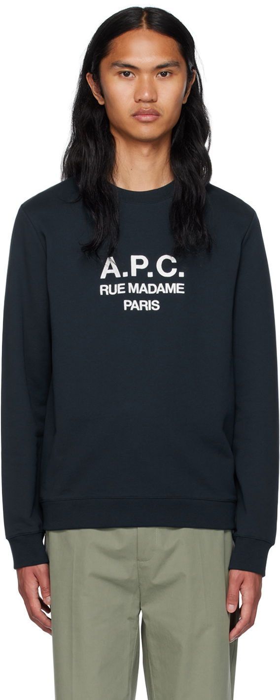 Mikina A.P.C. Rufus Navy | COEZD-H27500, 0