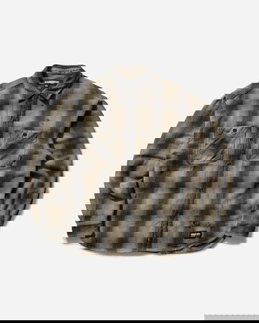 Košeľa Neighborhood Savage Block Check Shirt Zelené | 242AQNH-SHM07 GG, 1
