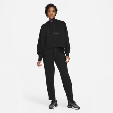 Mikina Nike Sportswear Tech Fleece Over-Oversized Crop Pullover Hoodie Čierna | DR4973-010, 2
