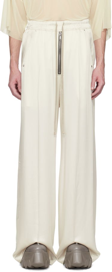 Nohavice Rick Owens Rick Owens Hollywood Wide Bela Trousers Béžová | RR01E5366 SCH, 0