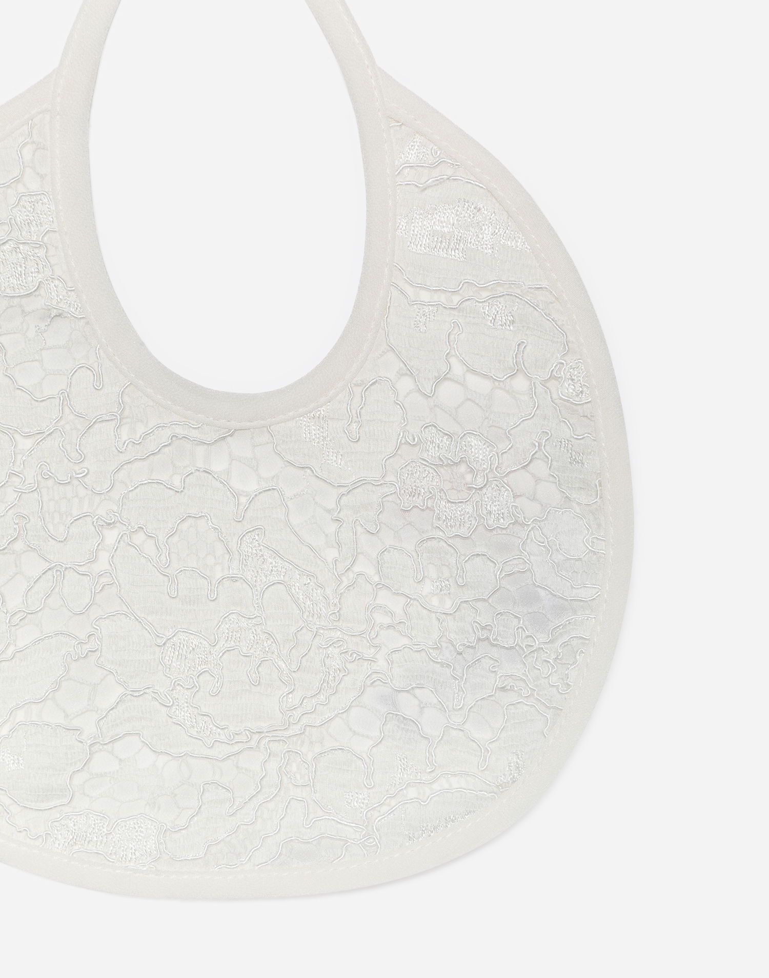 Podprsenka Dolce & Gabbana Dolce & Gabbana Lace Bib Biela | L0EGD3FLMKZW0001, 1