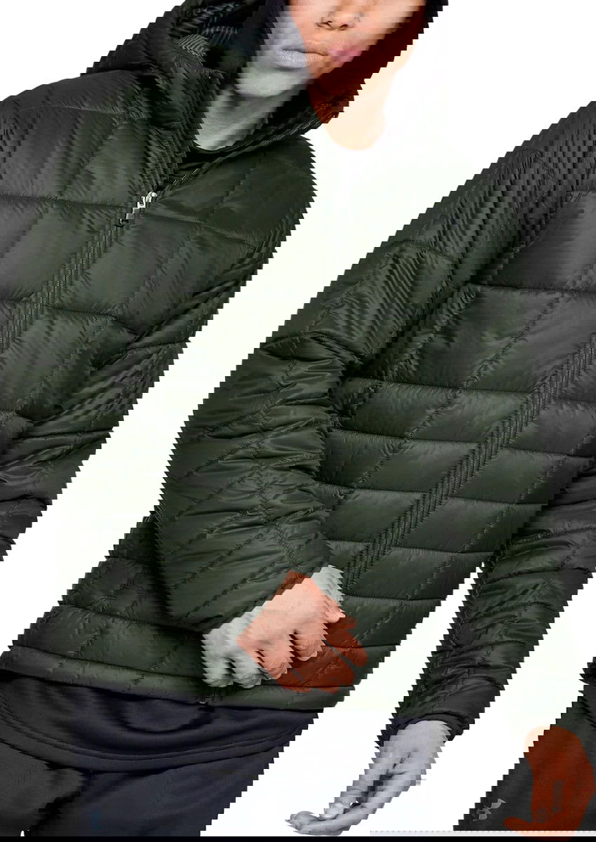 Prešívaná bunda Under Armour Insulated Hooded Puffer Jacket Zelené | 1342740-310, 0