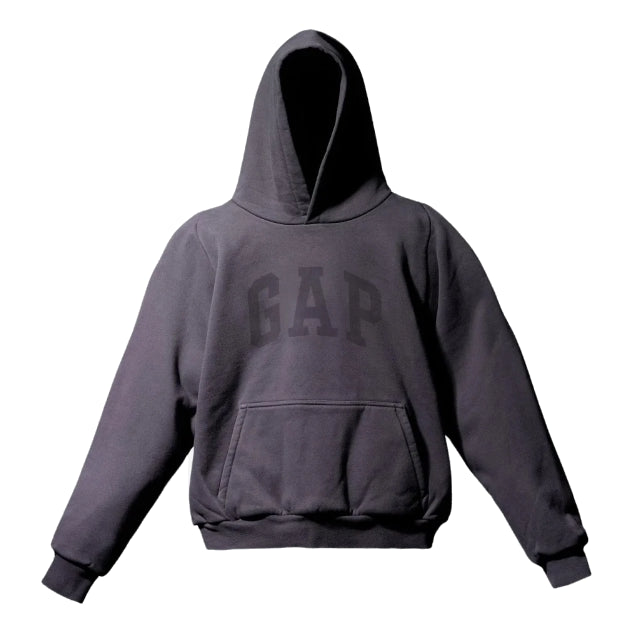 Mikina GAP Yeezy Gap Engineered By Balenciaga Shrunken Hoodie Čierna | 469177-02, 0