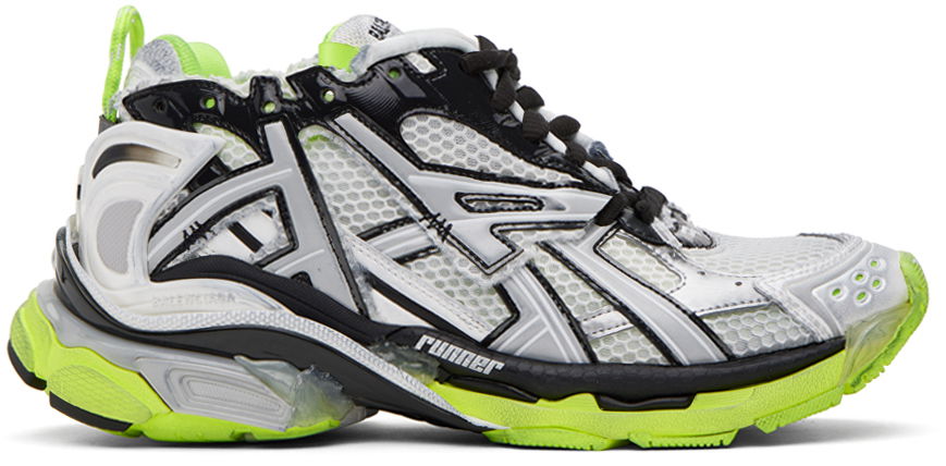 Tenisky a topánky Balenciaga Runner "White Black" Biela | 677403-W3RBP-1093, 0