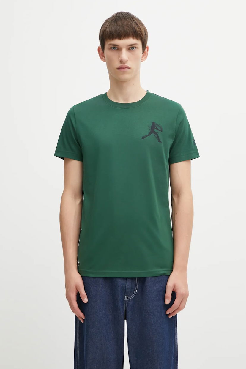 Tričko Lacoste Graphic Print T-Shirt Zelené | TH1044