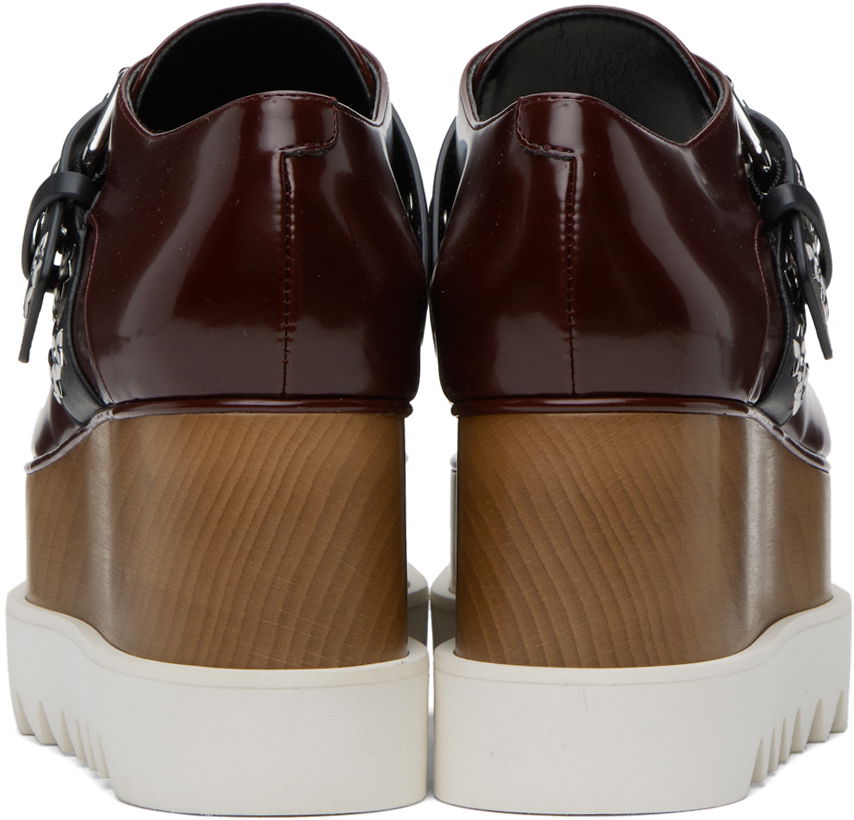 Tenisky a topánky Stella McCartney Elyse Platform Derbys Hnedá | 810279E00150, 1