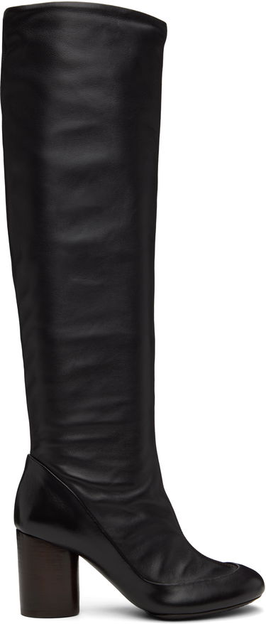 Tenisky a topánky LEMAIRE LEMAIRE Glove Leather Knee Boots Čierna | FO0159 LL0115, 0