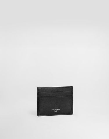 Peňaženka Dolce & Gabbana Calfskin Card Holder Čierna | BP0330AV95680999, 1