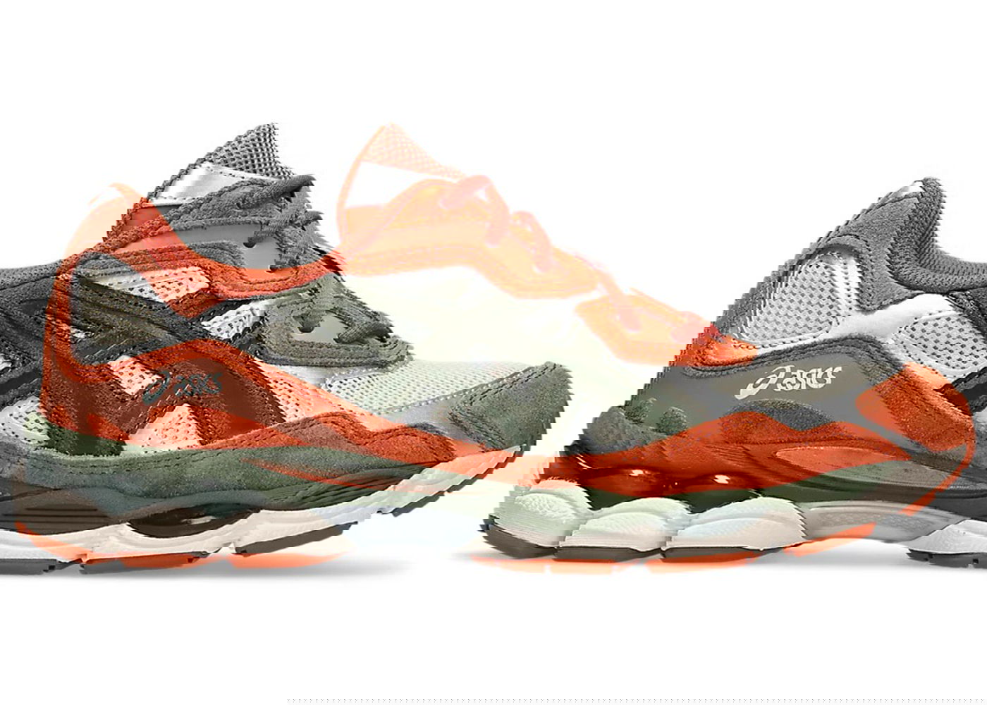 Tenisky a topánky Asics Gel-NYC Oatmeal Forest Green Orange Oranžová | 1201A789-251, 0