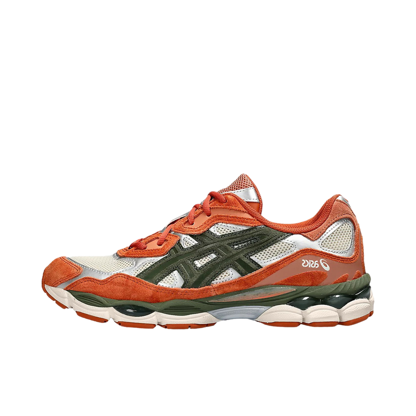Tenisky a topánky Asics Gel-NYC Oatmeal Forest Green Orange Oranžová | 1201A789-251