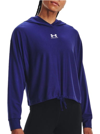 Mikina Under Armour Rival Terry Oversized Hoodie Navy | 1376992-468