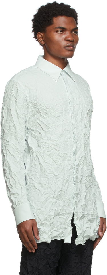 Košeľa Dion Lee Crinkle Button-Up Shirt Čierna | C5017S22, 4