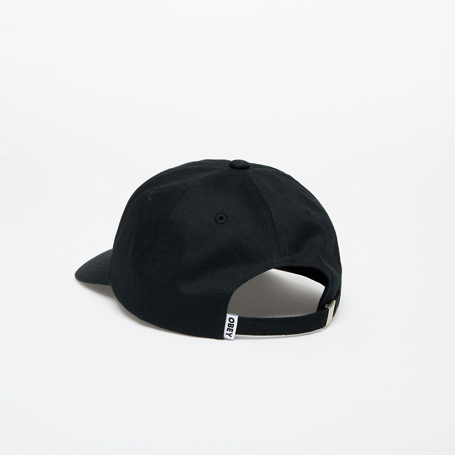 Šiltovka OBEY Studios Twill 6 Panel Cap Black Universal Čierna | 100580384-BLK, 1