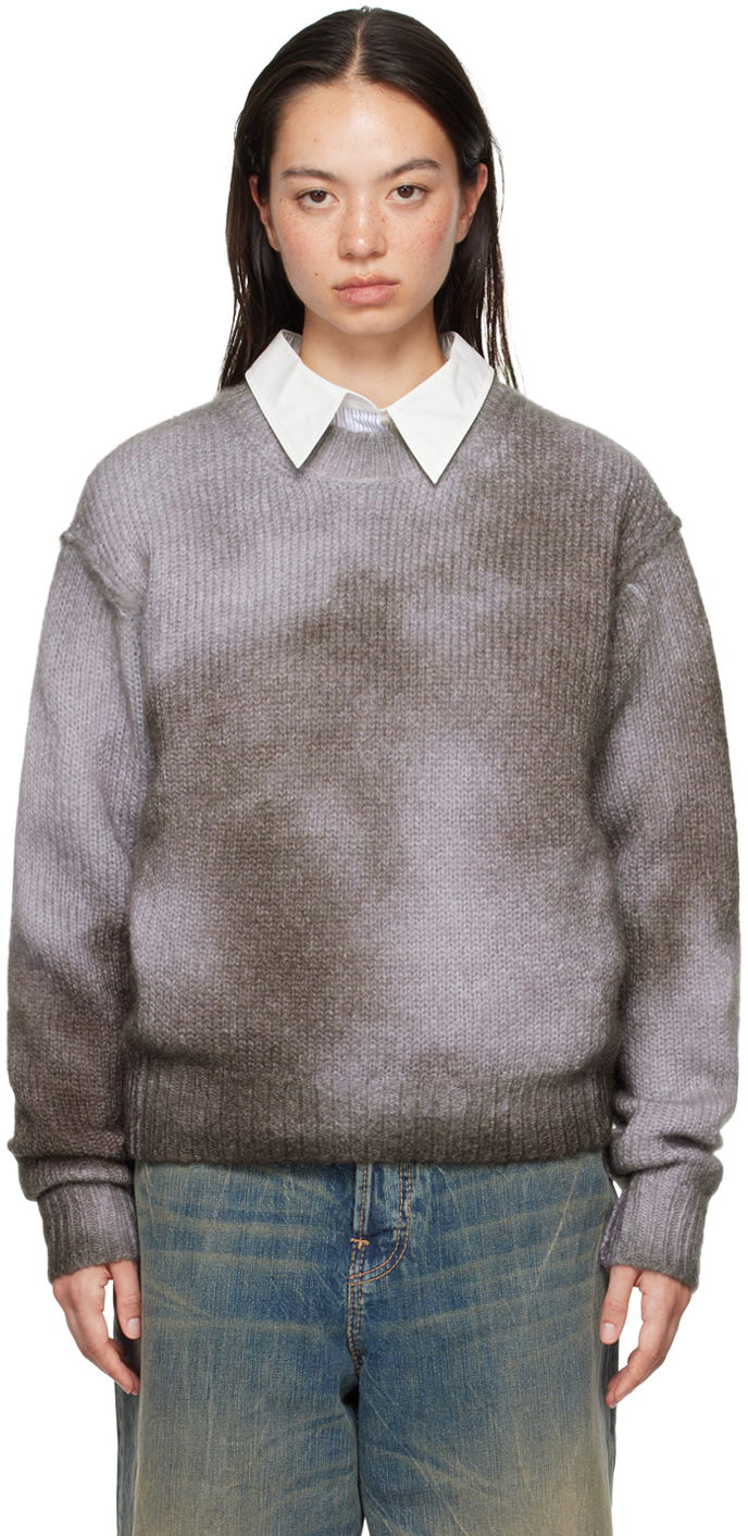 Sprayed Crewneck Sweater