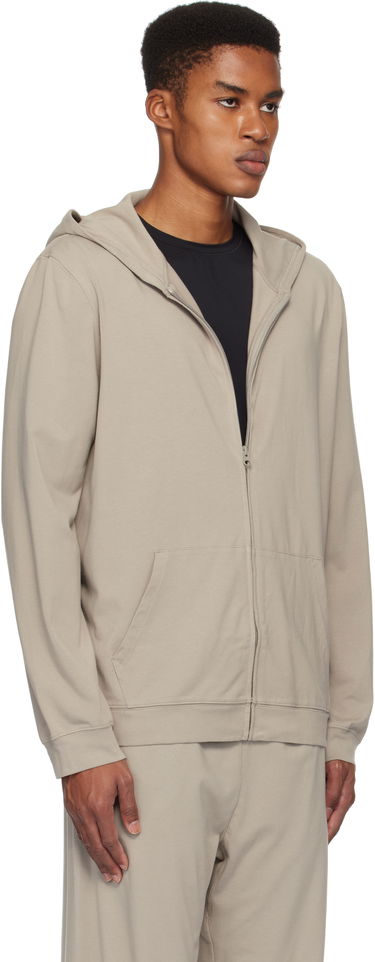 Mikina SKIMS Jersey Lounge Zip-Up Hoodie Šedá | TP-ZUP-5417M, 1
