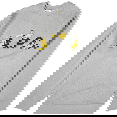 Sveter A.P.C. Pokémon Pikachu x Crewneck Šedá | COGVF-H27863-PLB, 0