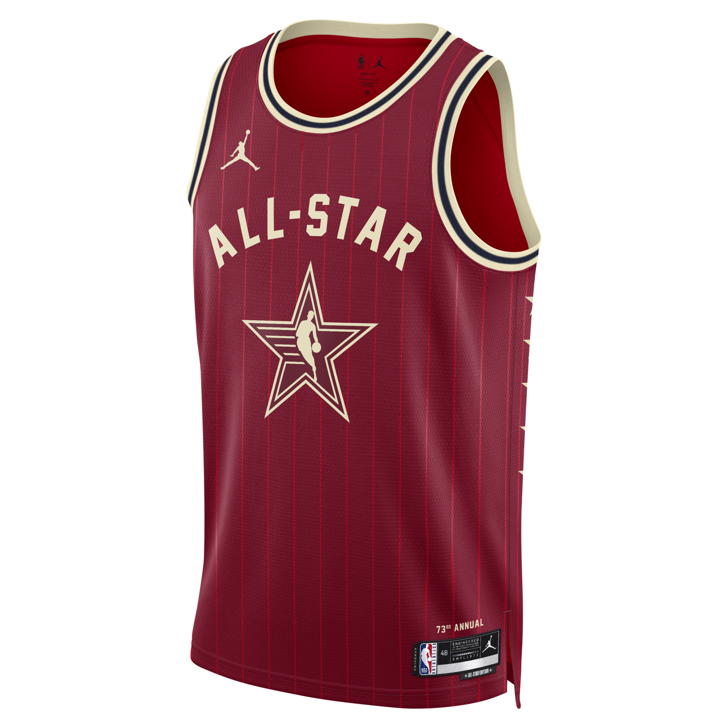 Dres Jordan Dri-FIT Swingman Nikola Jokić 2024 All-Star Weekend Jersey Červená | FQ7732-606, 0
