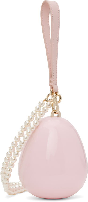 Kabelka Simone Rocha Simone Rocha Micro Egg Pearl-Strap Handbag Ružová | BAG110CB 0773, 2