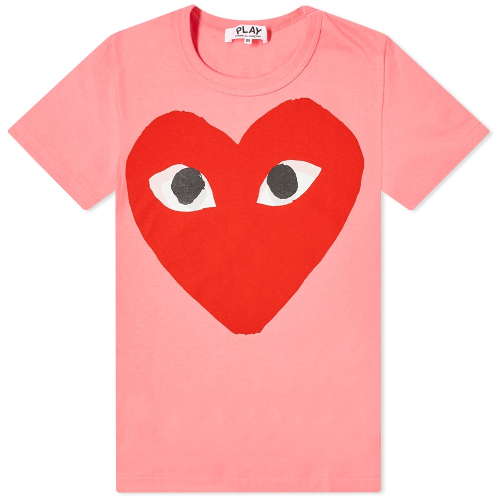 Tričko Comme des Garçons Play Red Heart Logo Tee Červená | P1T273-3, 0
