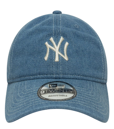 Šiltovka New Era New Era MLB New York Yankees Denim 9Twenty Adjustable Cap Modrá | 60667563-60667563, 1