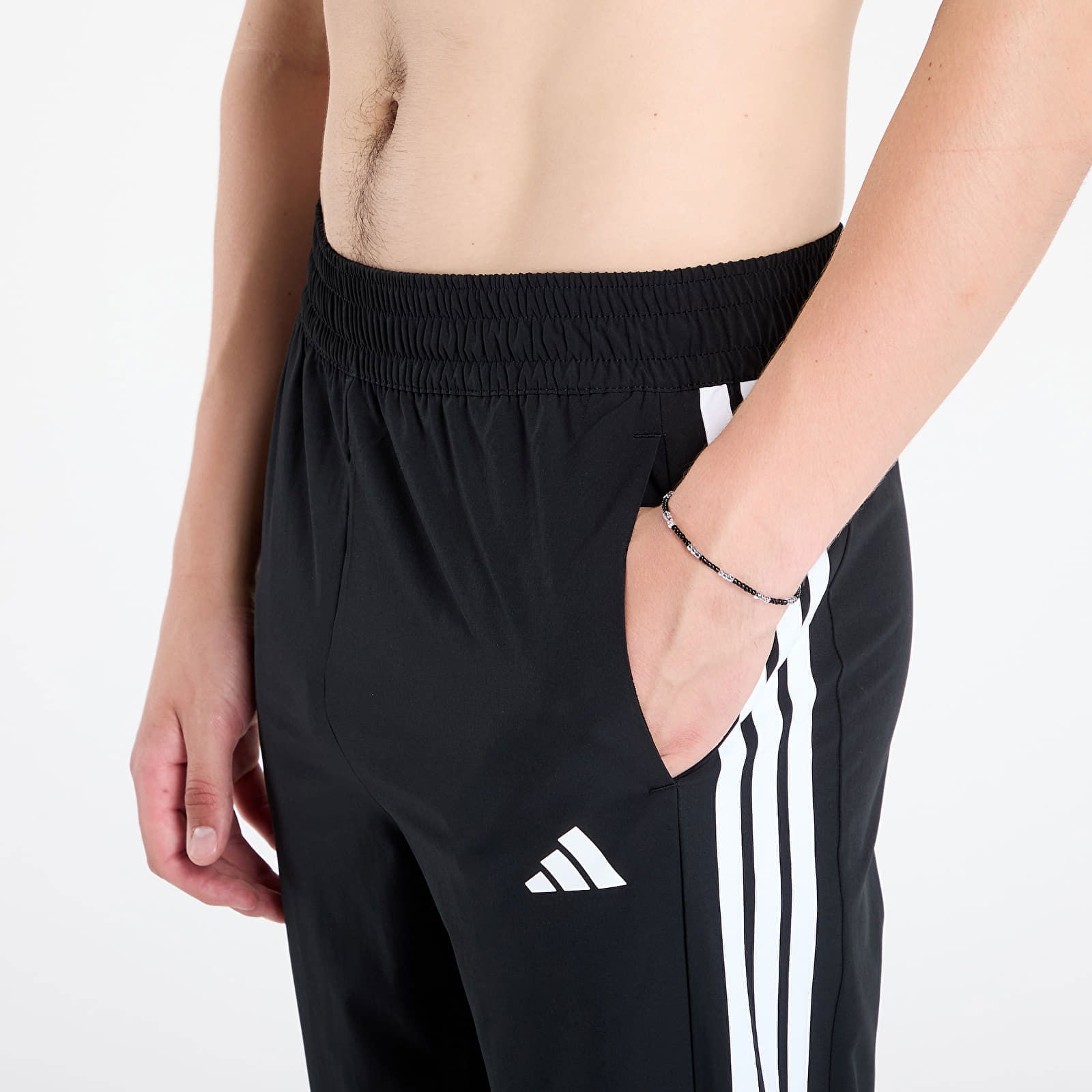 Woven Training Joggers With Side Stripes