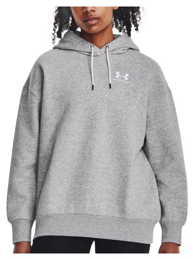 Mikina Under Armour Essential Flc OS Hoodie Šedá | 1379495-012