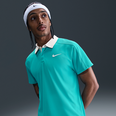 Polo tričko Nike NikeCourt Dri-FIT ADV Slam Tennis Polo Tyrkysová | FZ6931-345, 0