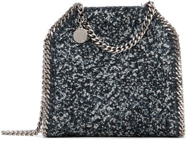 Taška cez rameno Stella McCartney Stella McCartney Falabella Bouclé Shoulder Bag Modrá | 391698WP0446, 0