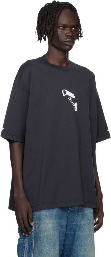 Tričko VETEMENTS VETEMENTS 'CCTV' Oversized T-Shirt Čierna | UH76TR440B, 1