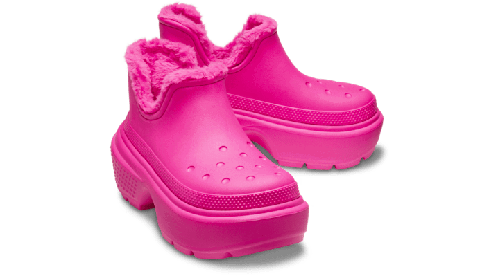 Tenisky a topánky Crocs Stomp Shorty Boots Ružová | 210673-6TW, 1