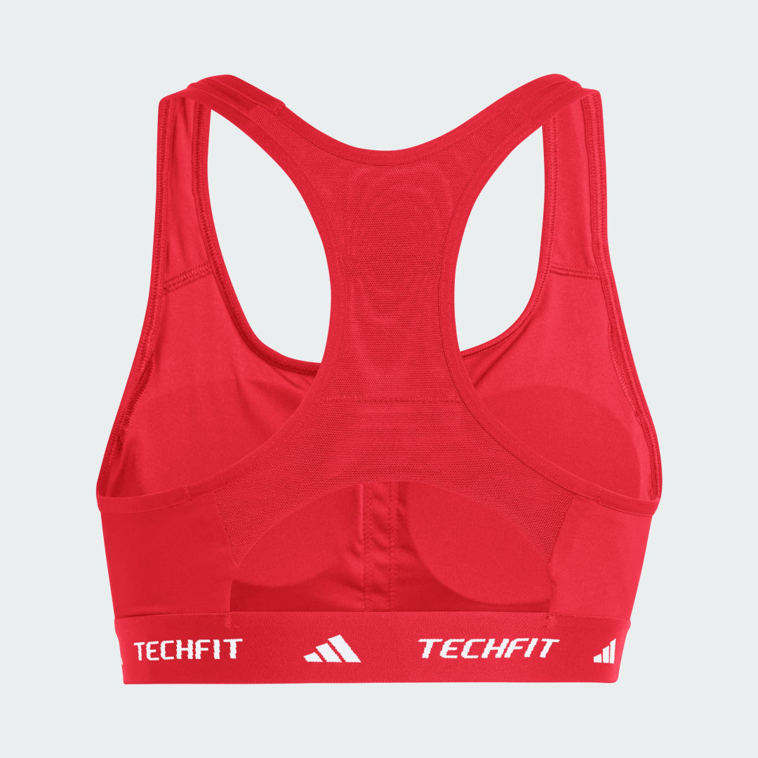 Podprsenka adidas Performance Racerback Training Sports Bra Červená | JI5568, 1