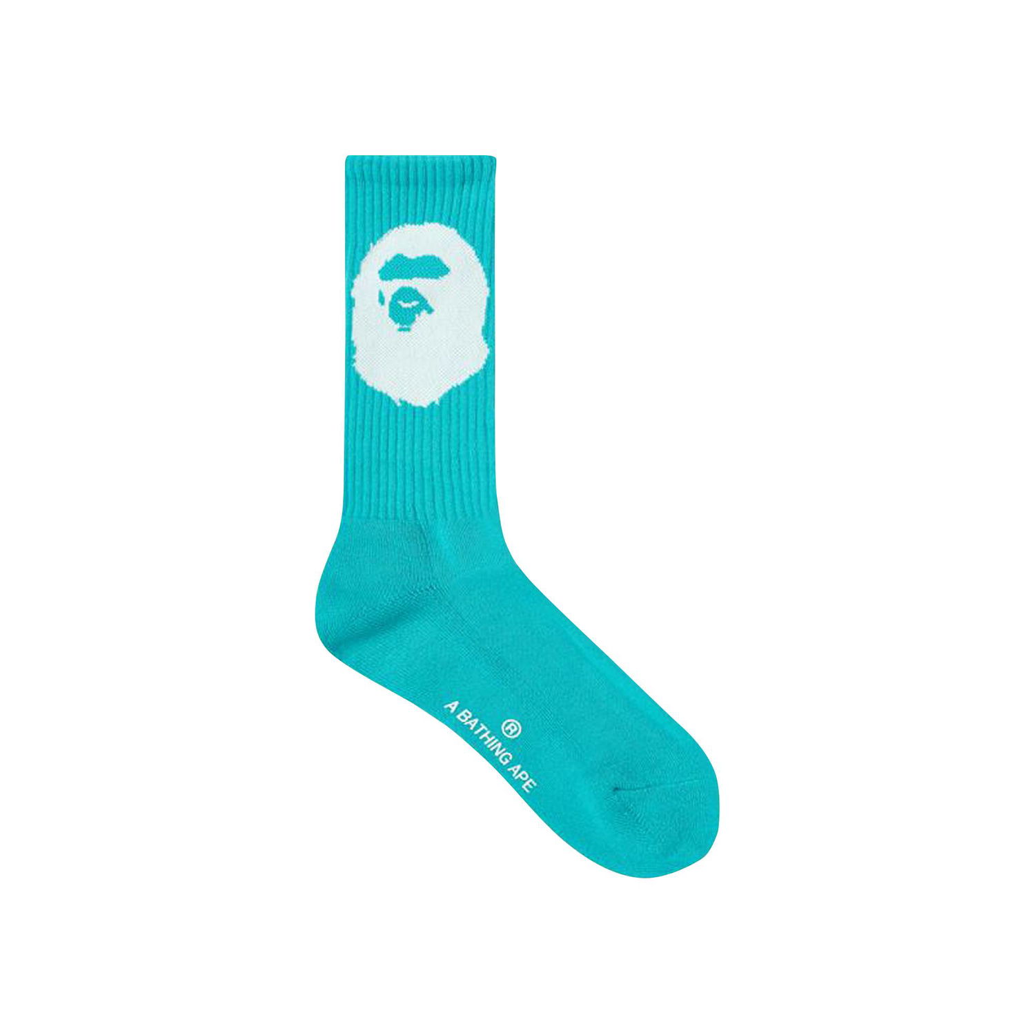 Ponožky BAPE Big Ape Head Socks Zelené | 1G30 183 003 GREEN, 1