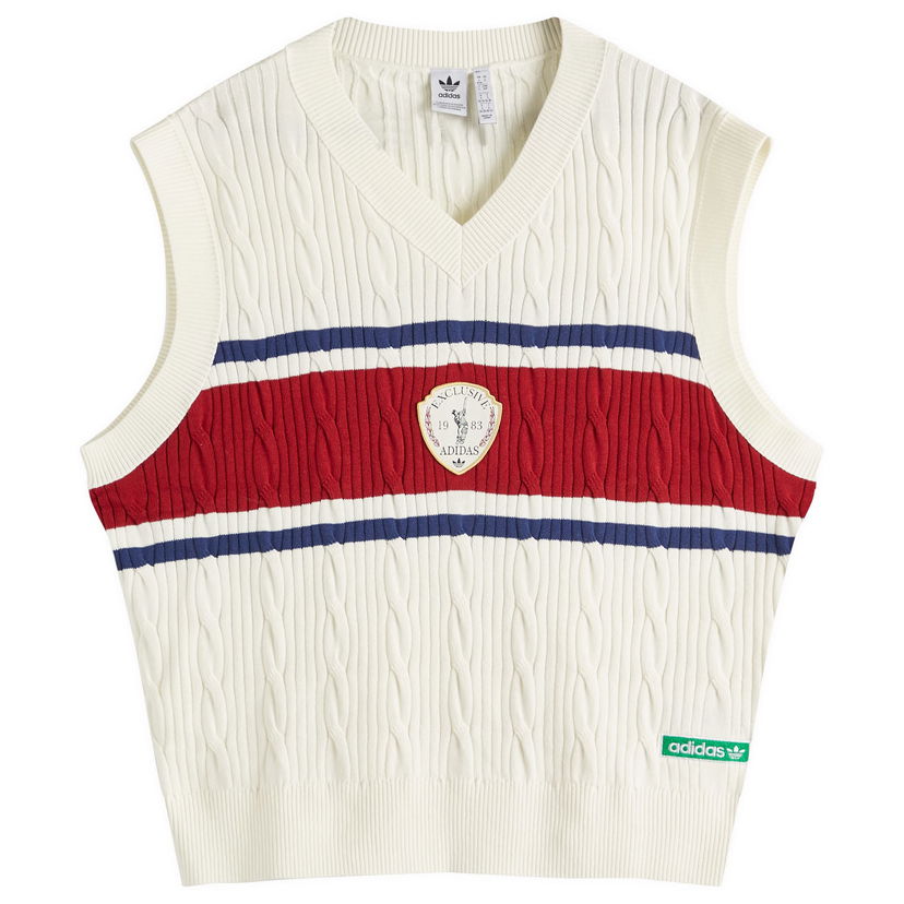 Sveter adidas Originals Originals Retro Sports Vest Biela | KA4393