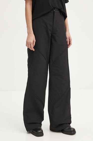Cargo nohavice HELIOT EMIL High Waist Sculptural Detail Pants Čierna | PREAW24.W.10.174.BLK01, 3