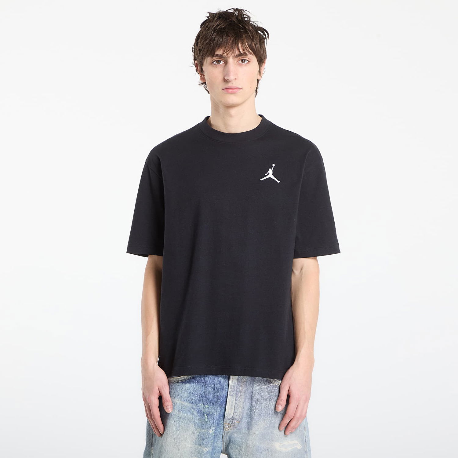 Tričko Jordan Embroidered Jumpman T-Shirt Čierna | IF5566-010, 0