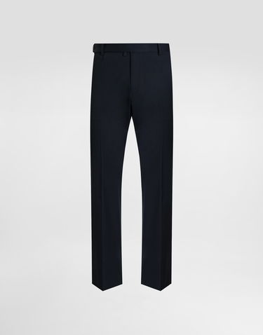 Nohavice Dolce & Gabbana Dolce & Gabbana Cotton Gabardine Cargo Trousers 52 Navy | GP13MZFUFNVB0665, 0