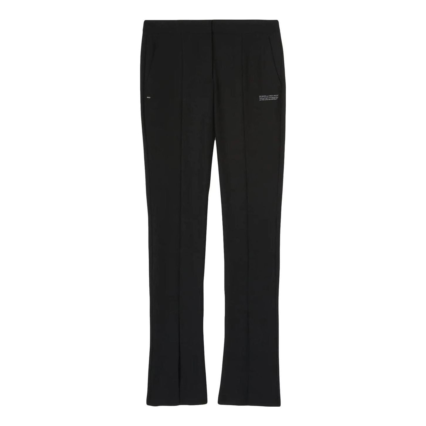 Nohavice Off-White High-Waisted Tailored Trousers Čierna | OWCA136C99FAB0011001, 0