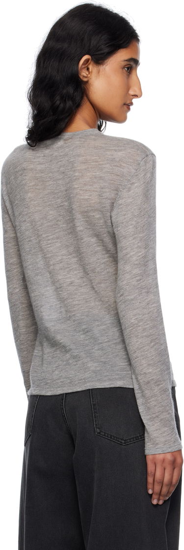 Sveter The Row The Row Iverness Long Sleeve Sweater Šedá | 5590-K52, 2
