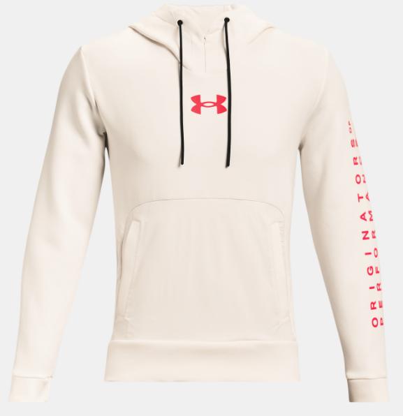 Mikina Under Armour Summit Knit Hoodie with ORIGINATORS PERFORMANCE Sleeve Graphic Béžová | 1360730-113, 0