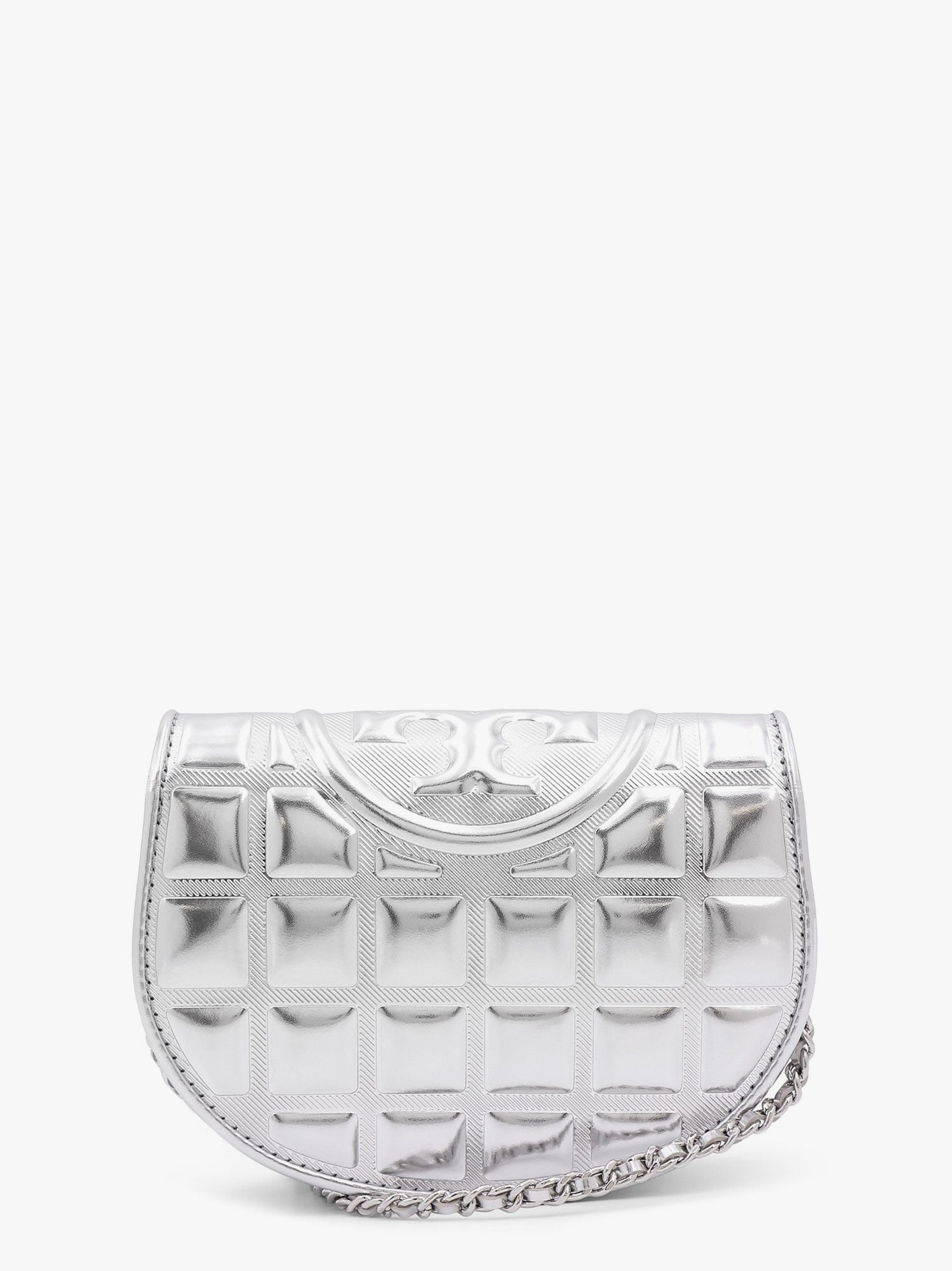 Metallic Quilted Shoulder Bag