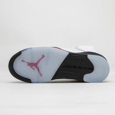Tenisky a topánky Jordan Air Jordan 5 Retro "Fire Red" GS Biela | 440888-102, 4