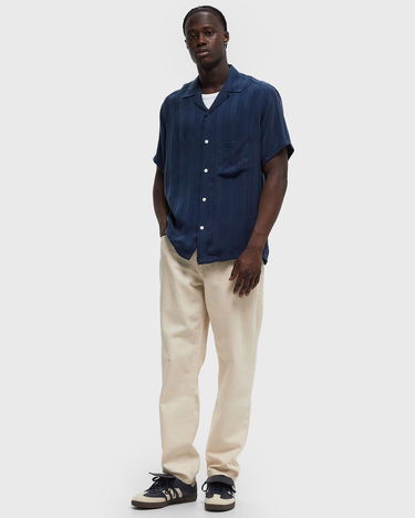 Košeľa Portuguese Flannel Seersucker Short Sleeve Shirt Navy | SS25.025.BLUE, 2