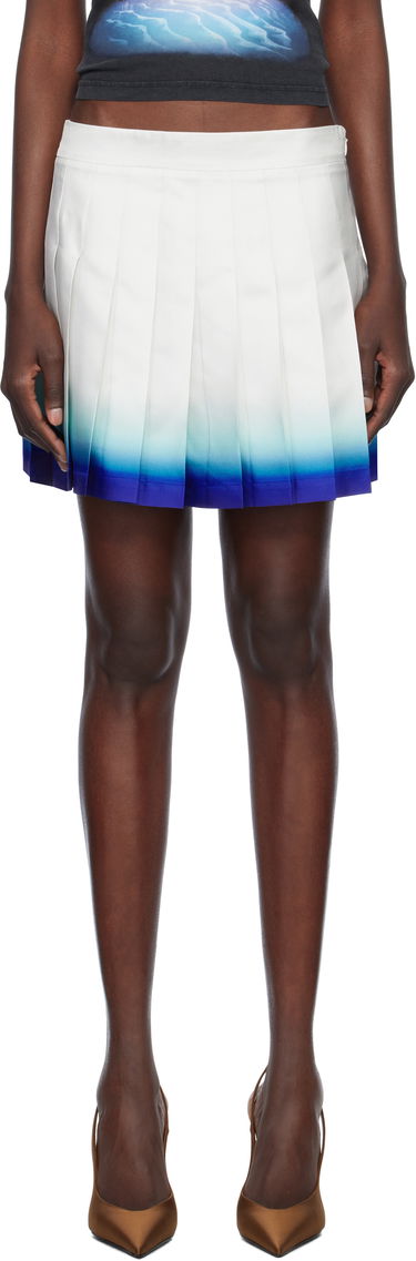 Sukňa Casablanca Casablanca Casa Way Skate Pleated Silk Miniskirt Rôznofarebný | WS25-SK-032-01, 0