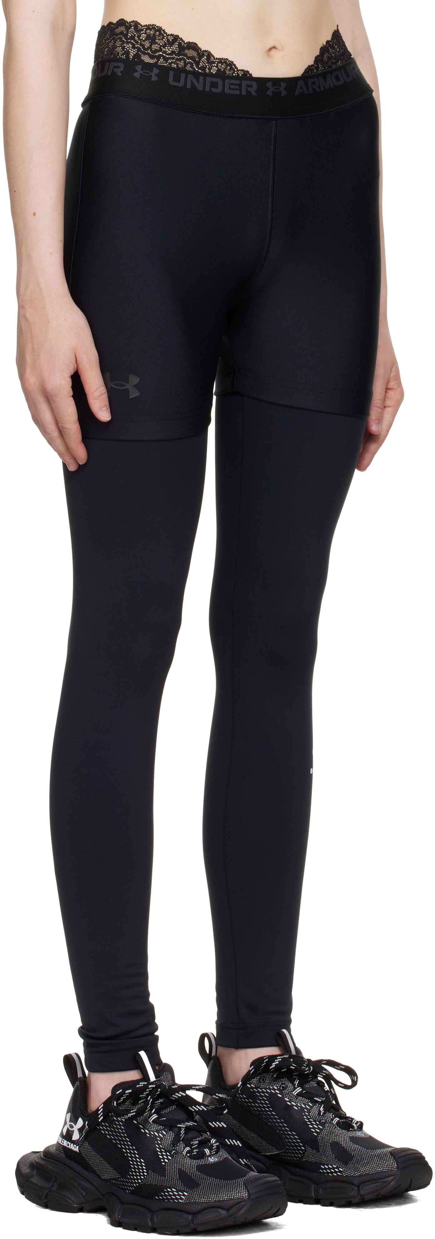 Legíny Balenciaga Under Armour Edition Layered Leggings by Balenciaga Čierna | 815860 TRVY2, 1